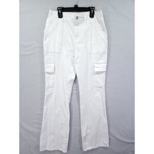 Rachel Paige Women's Medium Wide Leg Cargo Pants Y2K Grunge